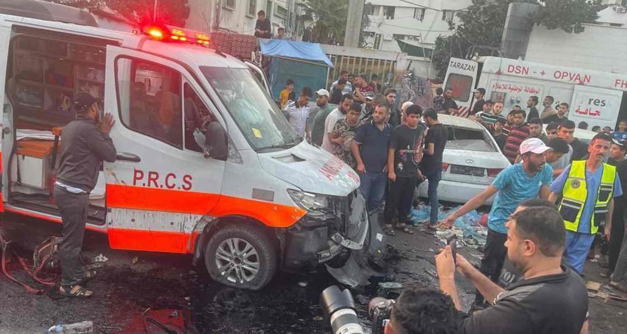 Ambulance, Palestine